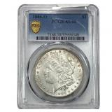 1886-O Morgan Silver Dollar PCGS AU58