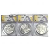 1884-O/O Morgan Silver Dollar ANACS MS62 VAM 10