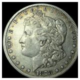 1878-CC Silver Morgan Dollar NEARLY  UNCIRCULATED