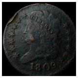 1809 Classic Head Half Cent NICELY CIRCULATED
