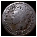 1864 Indian Head Cent (Bronze) NICELY CIRCULATED