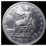 1876-S Silver Trade Dollar CLOSELY UNCIRCULATED