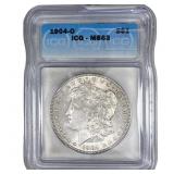 1904-O Morgan Silver Dollar ICG MS63