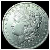 1883-S Silver Morgan Dollar CHOICE AU
