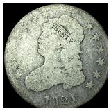 1821 Capped Bust Quarter NICELY CIRCULATED