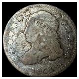 1821 Silver Capped Bust Dime LIGHTLY  CIRCULATED