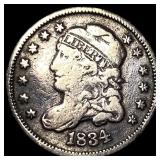 1834 Capped Bust Half Dime NEARLY UNCIRCULATED