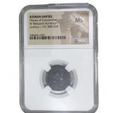 Roman Licinius I AD 308-324 BI Reduced Nummus NGC