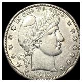 1912-D Barber Half Dollar