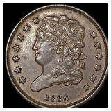 1832 Classic Head Half Cent