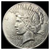 1928 Silver Peace Dollar