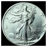 1933-S Silver Walking Liberty Half Dollar  CHOICE