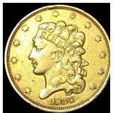 1834 $5 Gold Half Eagle
