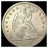 1868 Seated Liberty Dollar