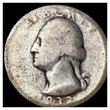 1932-D Silver Washington Quarter NICELY CIRCULATED