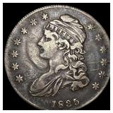 1835 Capped Bust Half Dollar NEARLY UNCIRCULATED