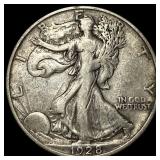 1928-S Silver Walking Liberty Half Dollar CLOSELY