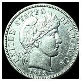 1912-D Silver Barber Dime UNCIRCULATED