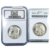 [2]1945-1947 Walking Liberty Half Dollar NGC/ANACS