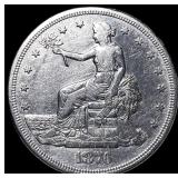 1876-S Silver Trade Dollar CLOSELY UNCIRCULATED
