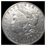 1884-S Silver Morgan Dollar ABOUT UNCIRCULATED