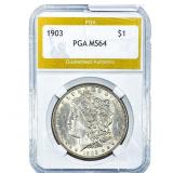 1903 Morgan Silver Dollar PGA MS64