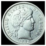 1902-O Silver Barber Dime CLOSELY  UNCIRCULATED