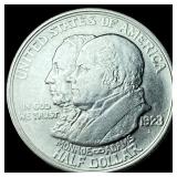 1923-S Silver Monroe Doctrine Half Dollar  UNCIRC