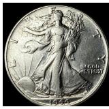 1944 Silver Walking Liberty Half Dollar  UNCIRCUL