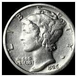1926-S Silver Mercury Dime CLOSELY  UNCIRCULATED