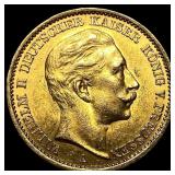 1909A Germany Gold 20 Mark