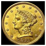 1853 $2.50 Gold Quarter Eagle