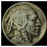 1924-D Buffalo Nickel LIGHTLY CIRCULATED
