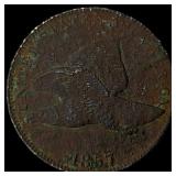 1857 Flying Eagle Cent NICELY CIRCULATED