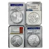 [4] 2014-2024 Silver Eagle PCI/PCGS/NGC MS70