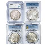[4] 1878-1891 Morgan Silver Dollar ICG/PCGS