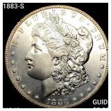 1883-S Morgan Silver Dollar CHOICE BU