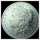 1884-S Silver Morgan Dollar CLOSELY  UNCIRCULATED