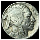 1935 DDR Buffalo Nickel NEARLY UNCIRCULATED