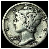 1926-S Silver Mercury Dime LIGHTLY CIRCULATED