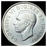 1944 Canada Silver 50 Cents HIGH GRADE