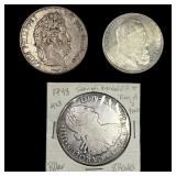 [3] 1798-1911 Foreign Silver Coin Lot