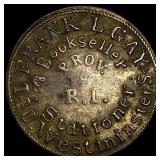 1863 Frank L. Gay Civil War Token ABOUT UNCIRCULAT