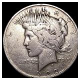 1922 Silver Peace Dollar ABOUT UNCIRCULATED