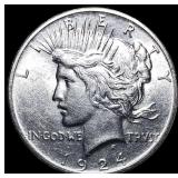 1924 Silver Peace Dollar UNCIRCULATED