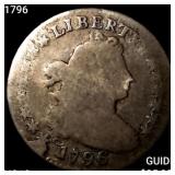 1796 Draped Bust Dime NICELY CIRCULATED