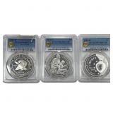 [3] 2002-2022 U.S. Commemorative Silver Dollar Lot