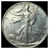 1938-D Silver Walking Liberty Half Dollar  CLOSEL