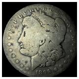1895-S Silver Morgan Dollar NICELY CIRCULATED