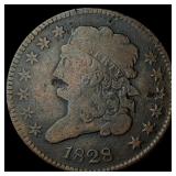 1828 Classic Head Half Cent LIGHTLY  CIRCULATED